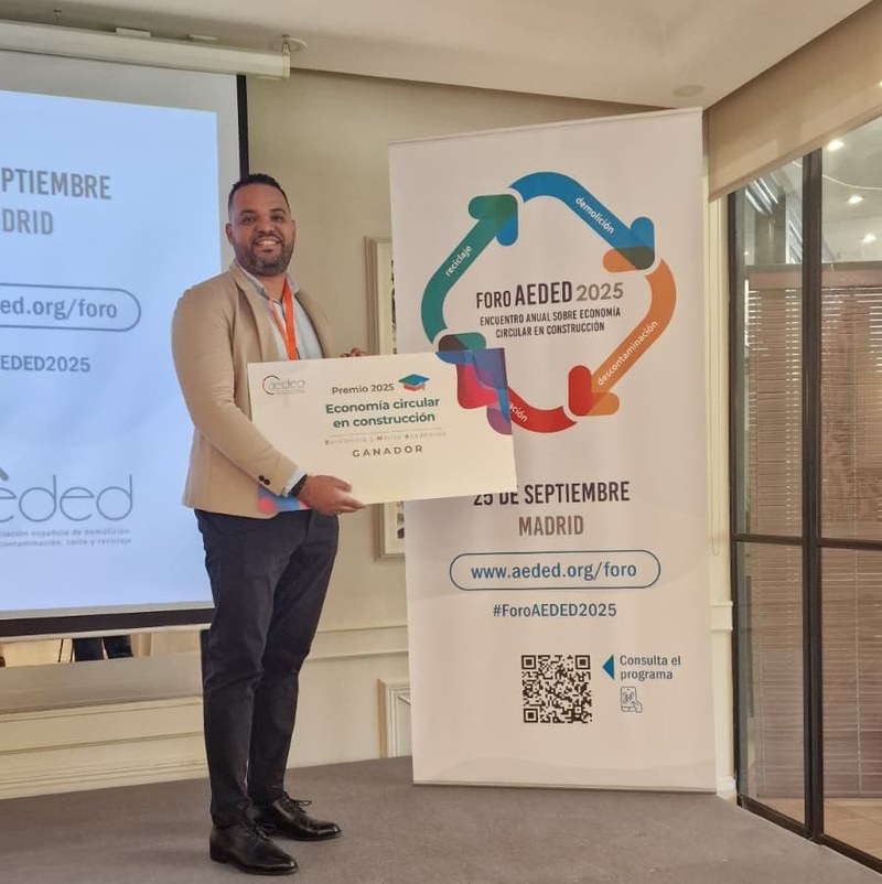 El doctorand José Gabriel Arias Cuevas guanya el "Premio EMA"
