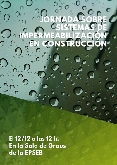 Jornada sobre impermeabilització en construcció