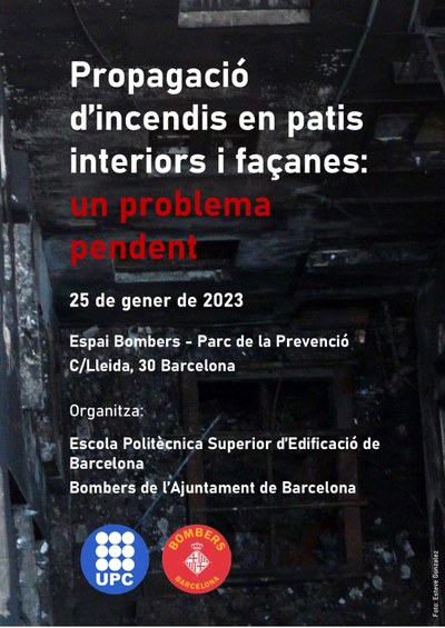 Jornada sobre propagació del foc en façanes i patis interiors