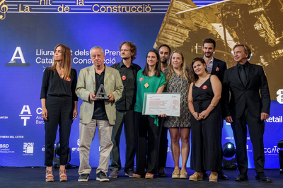 Researchers from the GICITED group winners of the Catalonia Construction 2024 Awards